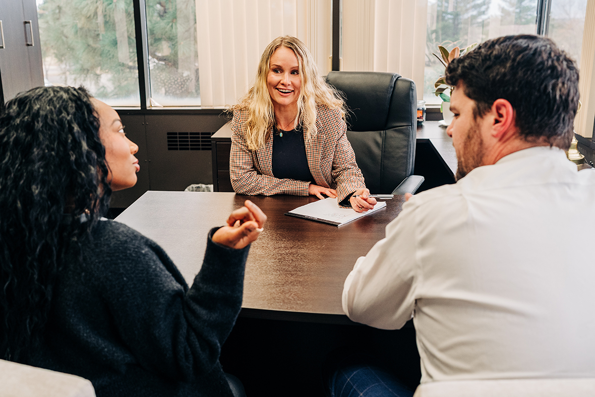 couple experiencing domestic violence and in need of divorce attorney